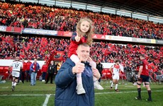 'I'm a father, I'm a husband, then I'm a rugby player' - Munster's Earls