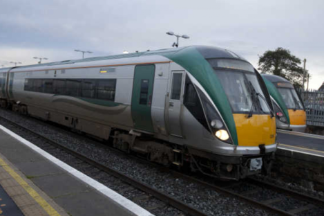 File photo of Irish Rail train 