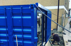 A new coffee shop is opening in an actual freight container on Thomas Street