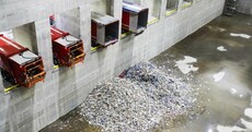 The controversial Poolbeg incinerator has taken its first delivery of waste