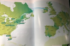 Aer Lingus had a particularly sound exchange with Icelandair after leaving their country off a map