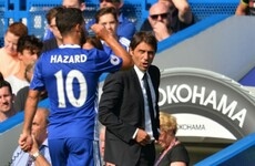 Chelsea boss Conte disagrees with Fabregas over Hazard advice