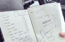 This Dublin taxi man has devised a cute checklist for passengers going to the airport