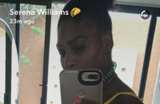 Serena Williams didn't mean to announce her pregnancy on Snapchat and pressed 'the wrong button'... it's The Dredge