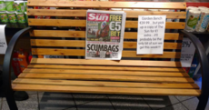 Centra in Saggart just used the ultimate dad-joke to shift some garden benches
