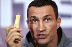 Klitschko records fight prediction on USB stick which he'll auction off for charity
