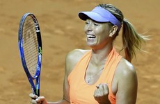 Maria Sharapova eases into semis in Stuttgart following doping ban return