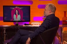 This Irish girl had a great red chair story about being a primary teacher on Graham Norton