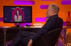 This Irish girl had a great red chair story about being a primary teacher on Graham Norton