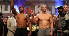 Joshua prepared to be patient as Klitschko 'won't be able to keep up the pace'