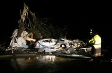 Six dead and dozens injured after storms and tornadoes hit US south