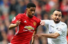 Swansea's Fabianski 'furious' with Marcus Rashford dive