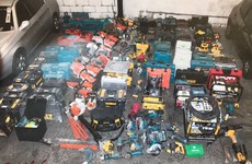Two arrests as €50k worth of stolen industrial and gardening tools seized at Dublin port