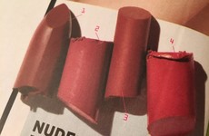 Hey, magazines: Stop chopping up expensive lipsticks for your photo spreads