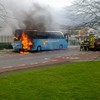 Aircoach bus catches fire in Ballinteer