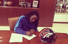 We're not in Kansas any more: Jamaal Charles has joined the Denver Broncos