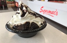 The Supermacs hot muffin and ice cream is the unofficial national dessert of Ireland
