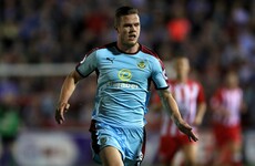 Long time coming! Ex-Cork defender makes first Premier League start for Burnley