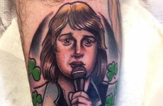 Someone actually got a Johnny Logan tattoo and it is magnificent