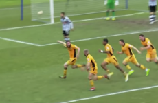 Watch: Irish defender the hero as 89th minute goal keeps Newport in the Football League
