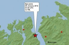 Minor earthquake strikes Co Donegal