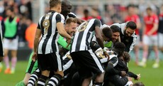 Championship drama! Grealish's 89th-minute equaliser hands Newcastle title at Brighton's expense