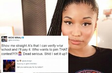 Nicki Minaj helped loads of her fans pay off their college fees over Twitter last night