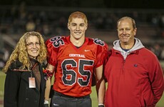18 Penn State fraternity brothers charged over death of student during 'drinking gauntlet'