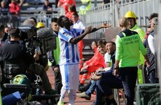 Sulley Muntari accuses referee who sent him off of lacking 'balls'