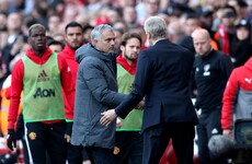 Mourinho can't resist dig at Arsenal and Wenger following Man United defeat