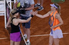 Bouchard beats 'cheater' Sharapova in intense Madrid encounter