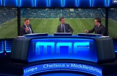 Watch: Carragher and Neville have a heated debate about Mourinho and Man United