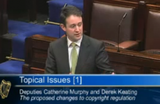 VIDEO: Today's Dáil discussion on the controversial 'Irish SOPA'