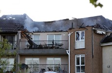 Roof caves in at scene of major fire at Blanchardstown apartment block