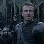 People are questioning David Beckham's acting chops after seeing the first clip of his Hollywood debut