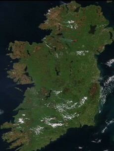 Nasa has taken an aerial photo of Ireland's gorse fires as public warned of health risks