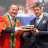 A humbled Ronan O'Gara receives Freedom of Cork City