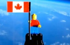 Video: One small step for Lego...