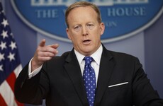 'That's not a threat. He simply stated a fact': Spicer plays down Trump 'tapes' warning