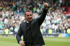 Rodgers praises players as Celtic hit 100 points despite Irish winger's stunning strike