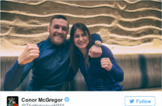 This photo of Conor McGregor and Katie Taylor meeting for the first time will make all Irish people smile