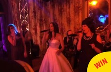 The lead singer of B*Witched sang C'est La Vie at her own wedding and it was glorious