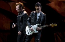 Bono has banned Donald Trump from attending U2's tour in the States... it's the Dredge