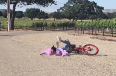 Kendall Jenner snotted herself on a bike so of course her sister Khloe put it on Instagram