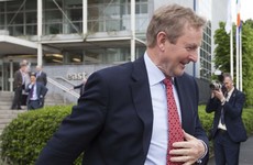 Mind if I go? Emotions run high as Enda takes just seven minutes to say goodbye