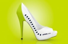 Jet set shoes? AirBaltic get creative with footwear