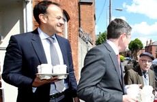 With coffee for the assembled media, Leo and Paschal are the two boys brewing a new leadership