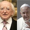 President Higgins will meet Pope Francis in Rome on Monday