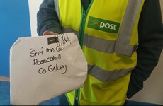 A national school in Galway helped this postman deliver the most mysterious parcel