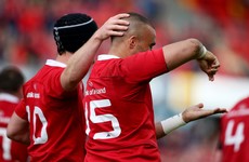 Scintillating Zebo try helps Munster into Pro12 final against Scarlets